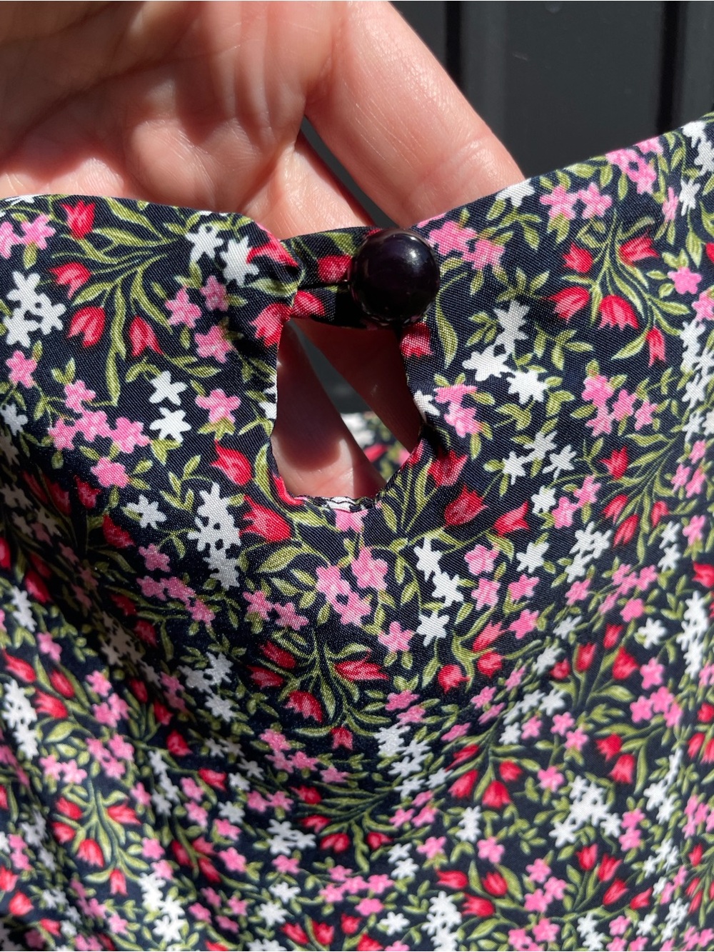 Vintage 90s Jessica Ditsy Floral Slip Mini Dress S M - Picture 4 of 7